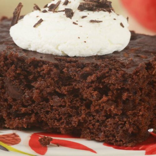 chocolate apple cake